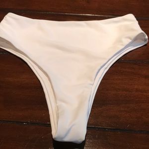 Hi rise bikini bottom